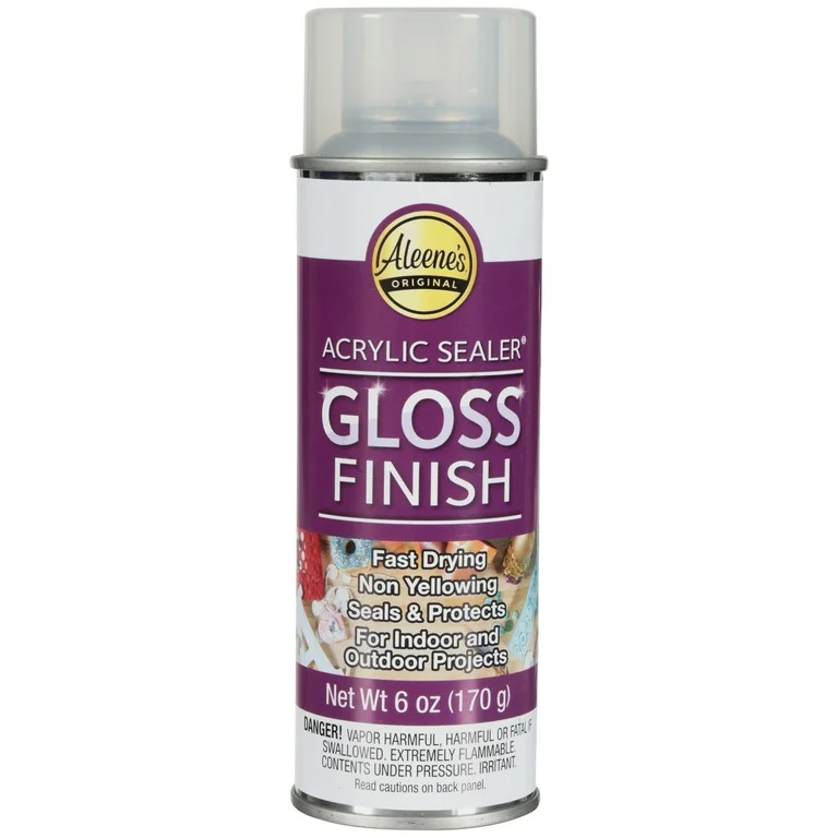 Aleene's Clear Acrylic Spray Sealer, Gloss 6 oz | Walmart (US)