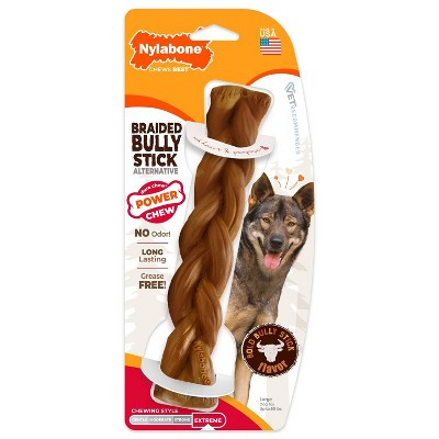 Nylabone Power Chew Bully Stick Dog Toy - L | Target