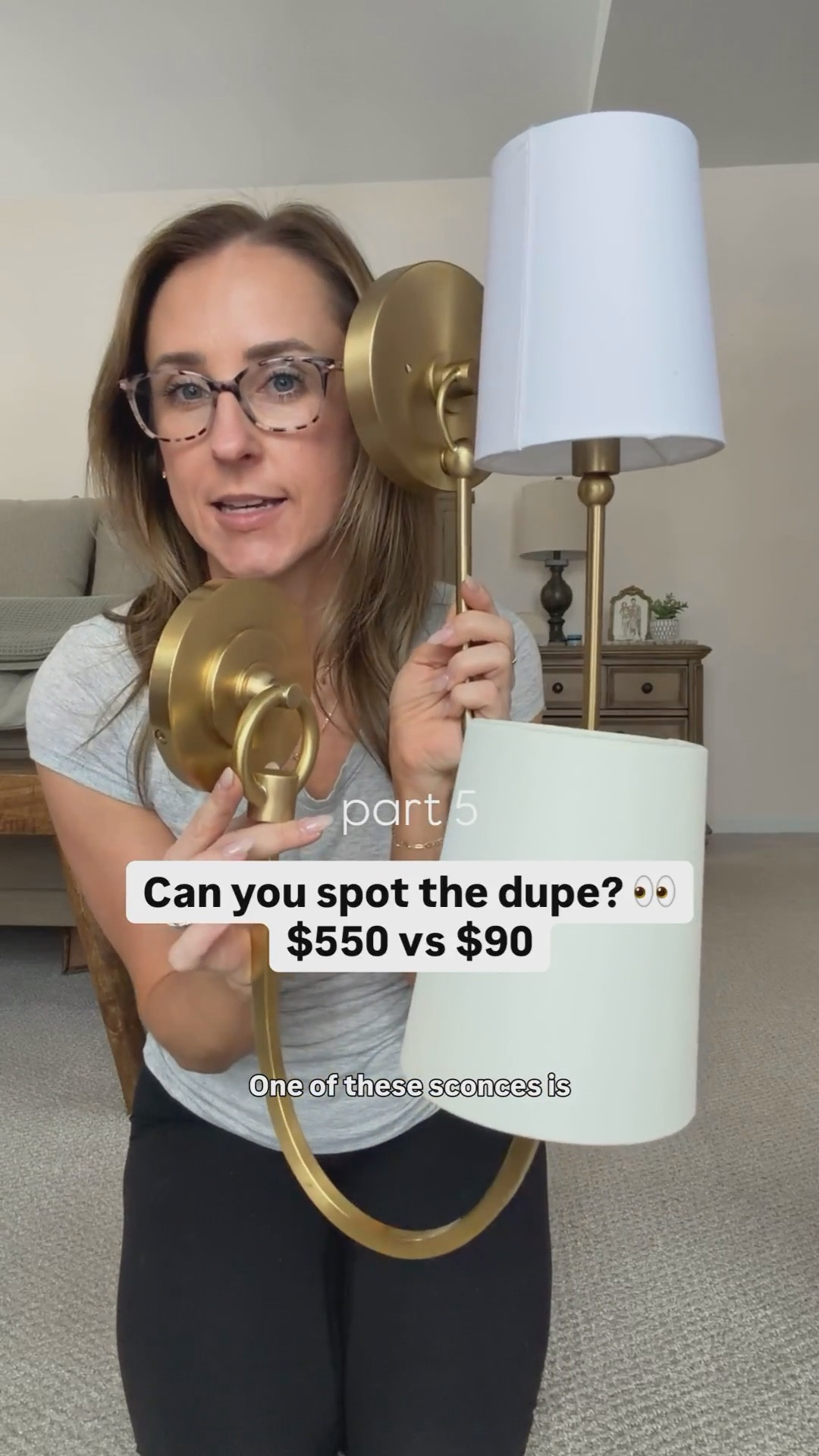 One of these sconces is $550 and the other is $90… can you guess which one is the dupe?! 

Guess the Dupe | Lighting | Sconces 

Amanda Vernaci, Come Stay Awhilee

#LTKHome