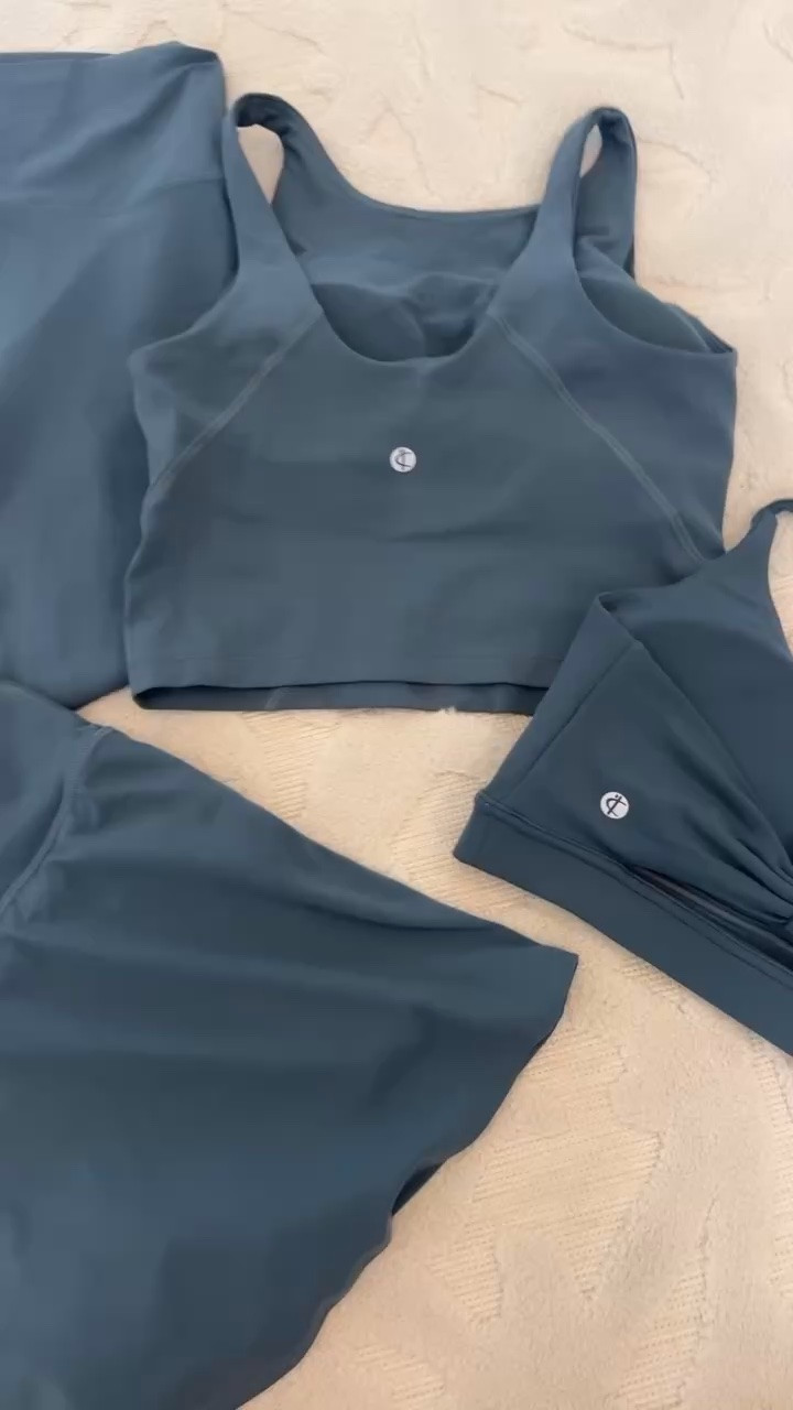 Amazon - mix & match active wear : 1. No Front Seam Leggings - size small; Standard. 25 colors, 2 lengths. 2. High‑Neck U‑Back Padded Sports Bra Tank - size small. 15 colors. 3. Tennis Skirt - size small. 20 colors. 4. Bowknot Strappy Light‑Impact Sports Bra - size small (could have done an XS). 9 colors.