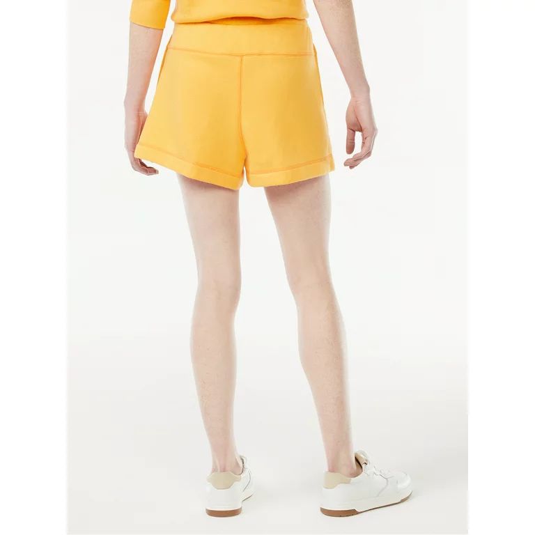 Free Assembly Women's Contrast Stitch Shorts | Walmart (US)