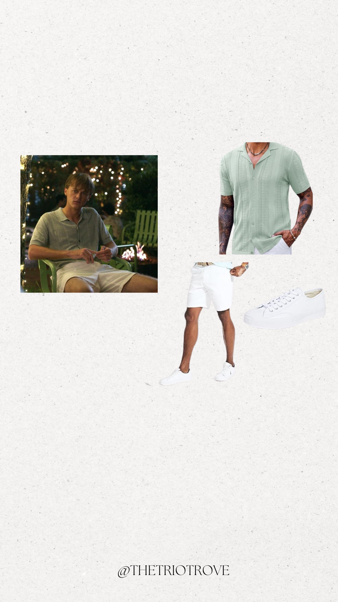 Channeling Conrad Fisher all year long 🌊☀️ If you’re obsessed with The Summer I Turned Pretty, you already know Conrad’s laid-back coastal style is everything. Think breezy button-downs, classic tees, and effortless beach vibes. I’ve linked all my Conrad-inspired summer faves for you to shop now! 👕🩳🕶️

#ConradFisherStyle #TheSummerITurnedPretty #TSITP #SummerOutfits wear #LTKStyle #LTKSummer #PreppyStyle #CoastalGrandson #BeachStyle #MensFashionInspo #OOTD #TVStyle #AmazonFinds 