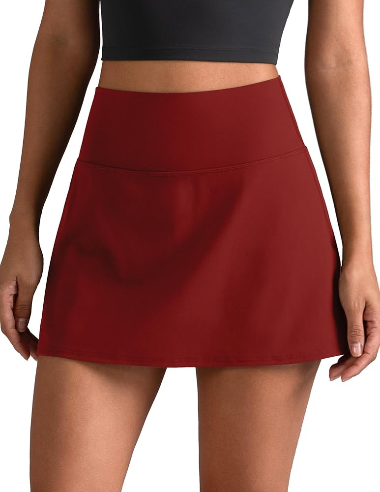 Colorfulkoala Dreamlux Skirts for Women High Rise Athletic Golf Tennis Skorts Built-in Shorts wit... | Amazon (US)
