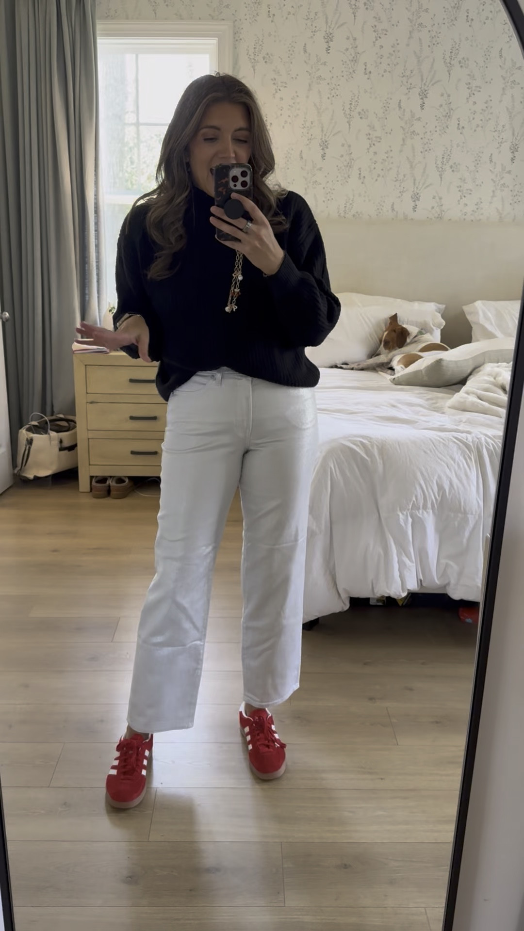 50% off old navy jeans!! Holiday sparkle jeans fit tts or size down in between! I wear a size 6 regular. @oldnavy Black Friday! 

#LTKSaleAlert #LTKFindsUnder50 #LTKCyberWeek