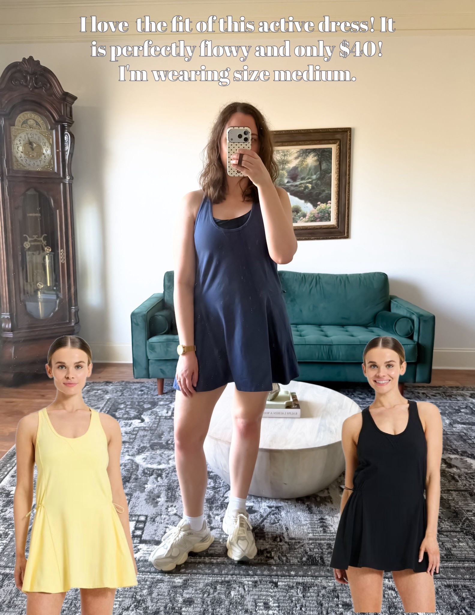 The cutest active dress and only $40! I love the looser fit of this one. It is so comfortable. Wearing size medium.

Target finds, tennis dress, workout outfit, 9060s, spring outfits

#LTKfitnessgoals #LTKootd #LTKActive