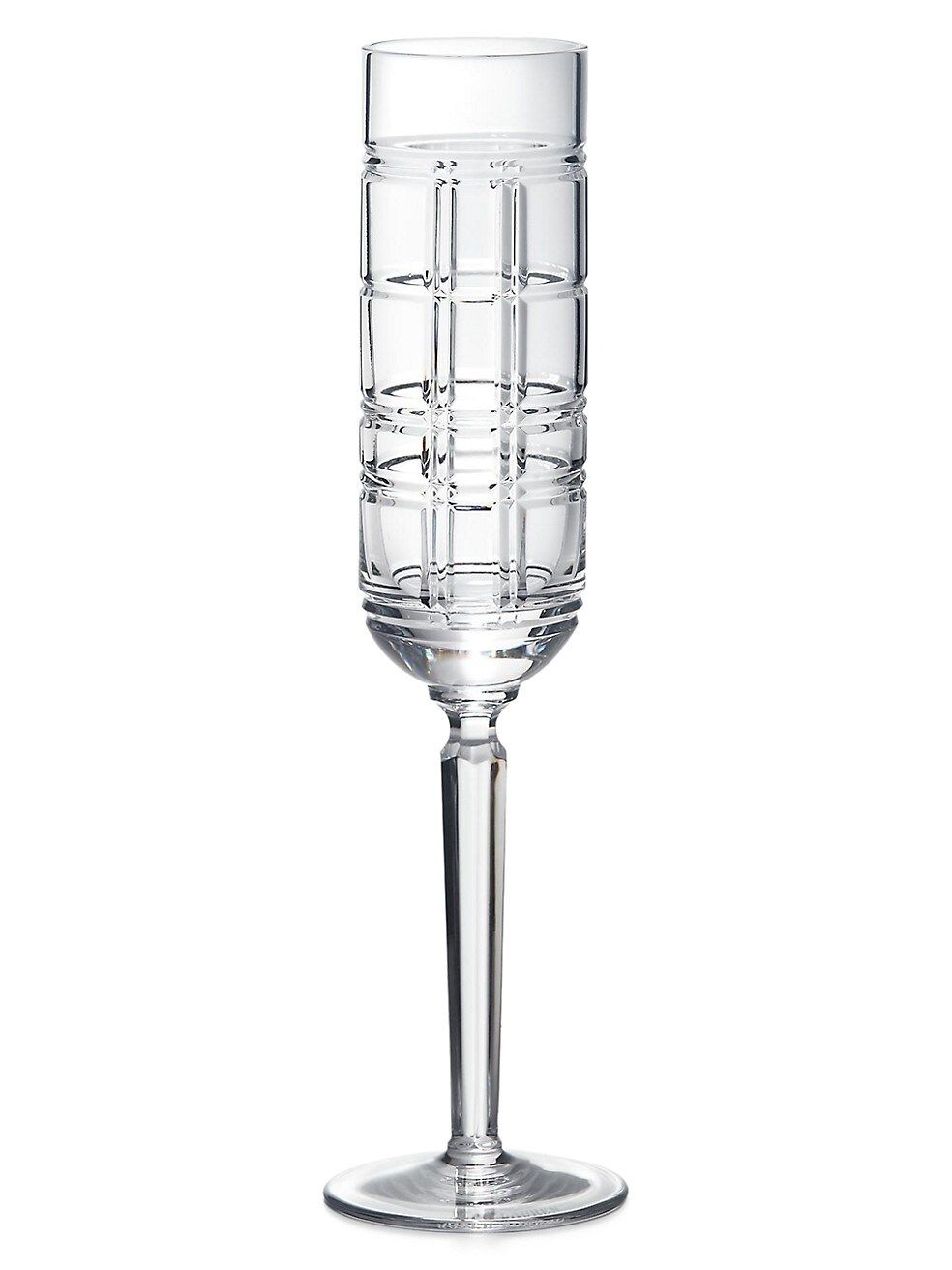 Hudson Plaid Champagne Glass | Saks Fifth Avenue