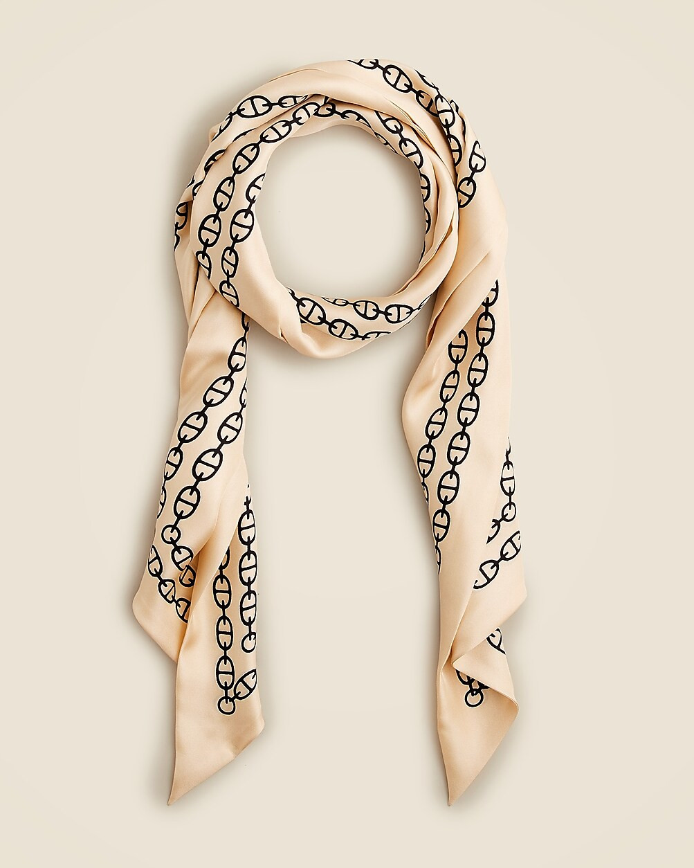 Printed silk scarf | J. Crew US