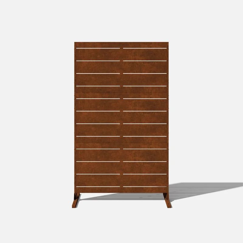 6 ft. H x 4 ft. W Metal Privacy Screen | Wayfair North America