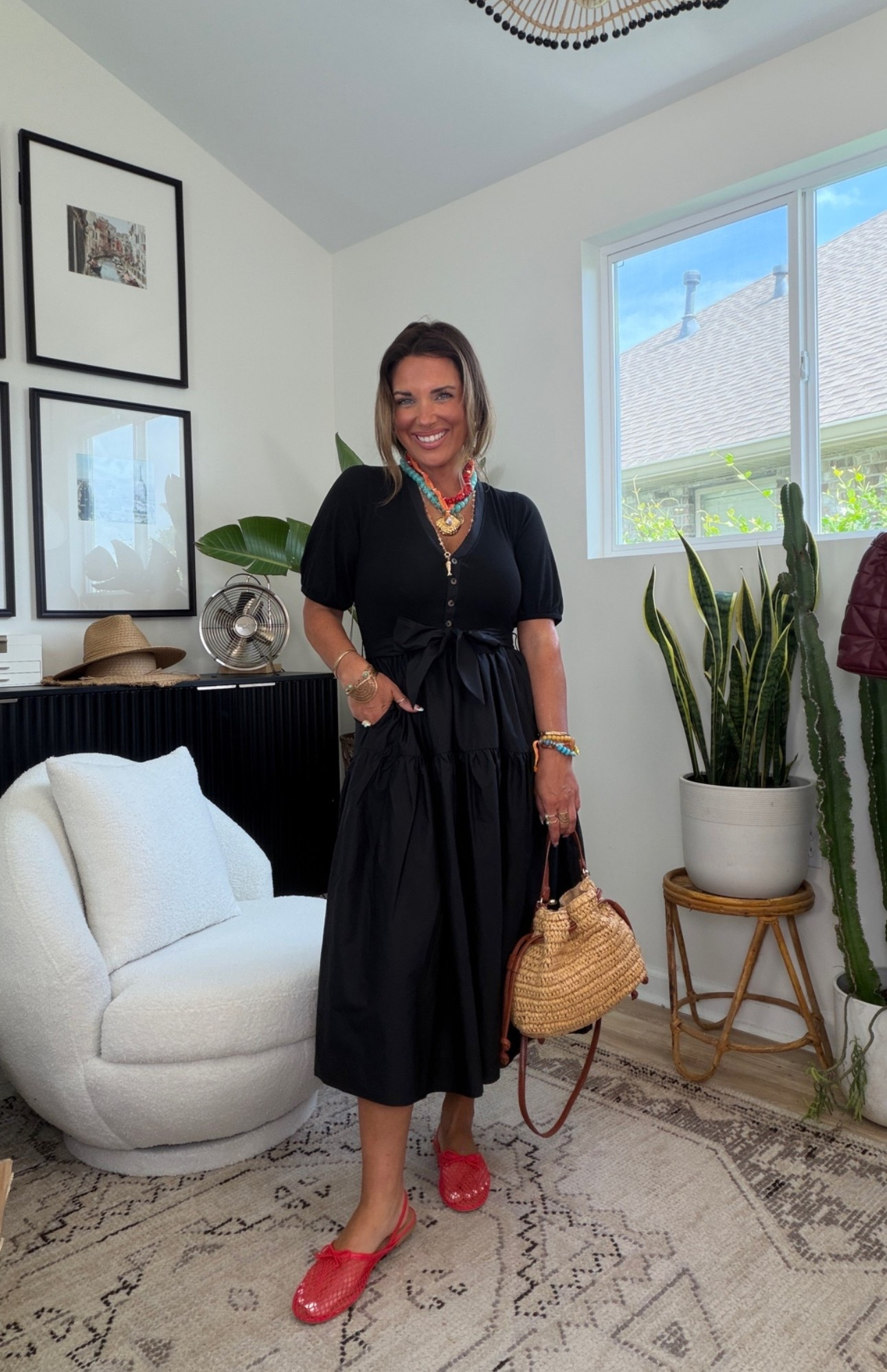 Walmart summer edition / summer dress ~ wearing size small in this black dress!!

#LTKootd #LTKOver40 #LTKSeasonal #LTKmomlife #LTKootd