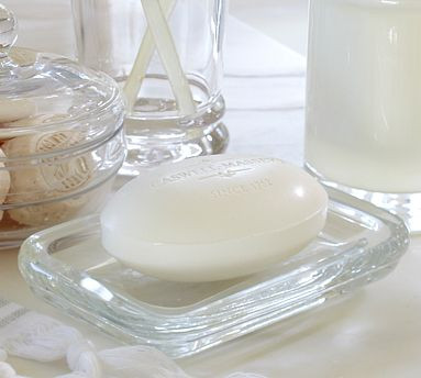 Classic Handcrafted Glass Bathroom Accessories | Pottery Barn (US)