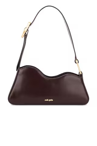 Cult Gaia Malvi Shoulder Bag in Espresso from Revolve.com | Revolve Clothing (Global)