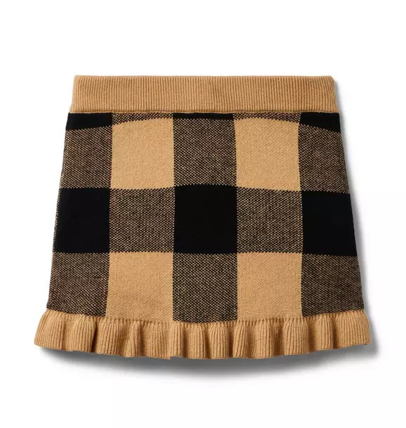 Plaid Ruffle Hem Sweater Skirt | Janie and Jack