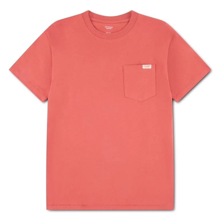 Levi Strauss Signature Boys Short Sleeve Pocket Tee, Sizes 4-18 | Walmart (US)