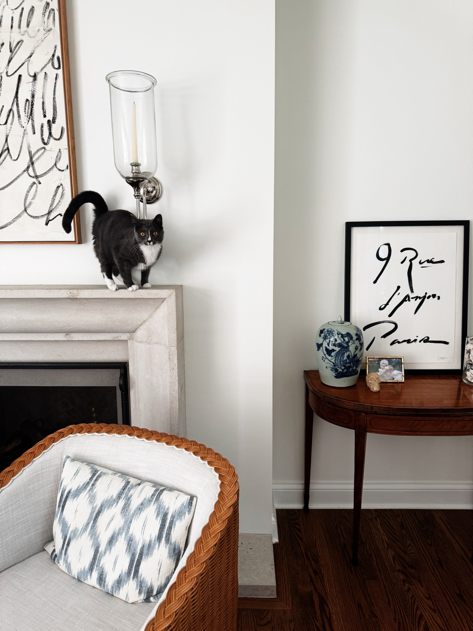 Really wanted to add sconces but didn’t want to deal with wiring. These candle sconces were the perfect solution! Would be great for a rental or apartment. 

#LTKSeasonal #LTKHome