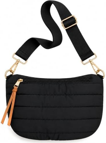 Puffer Bag, Durable Nylon Belt Bag, Adjustable Strap | Amazon (US)