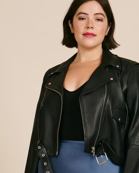 Baby Jane Zip-Off Smooth Leather Jacket | 11 Honore