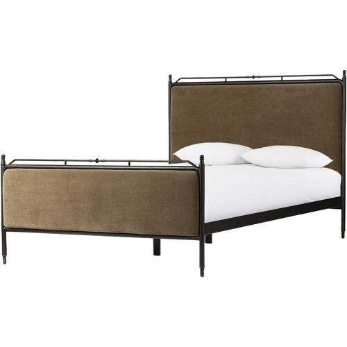 Leyla Bed - Amber Lewis x Four Hands - Brown | One Kings Lane