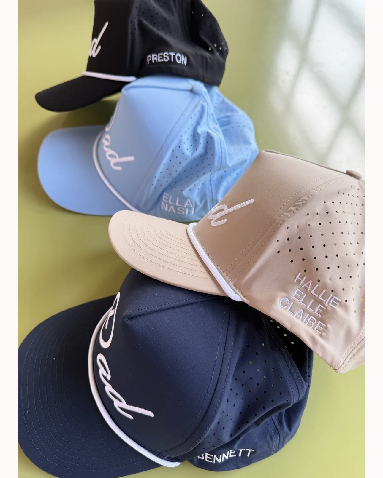 Custom dad hat, perfect for Father’s Day!
