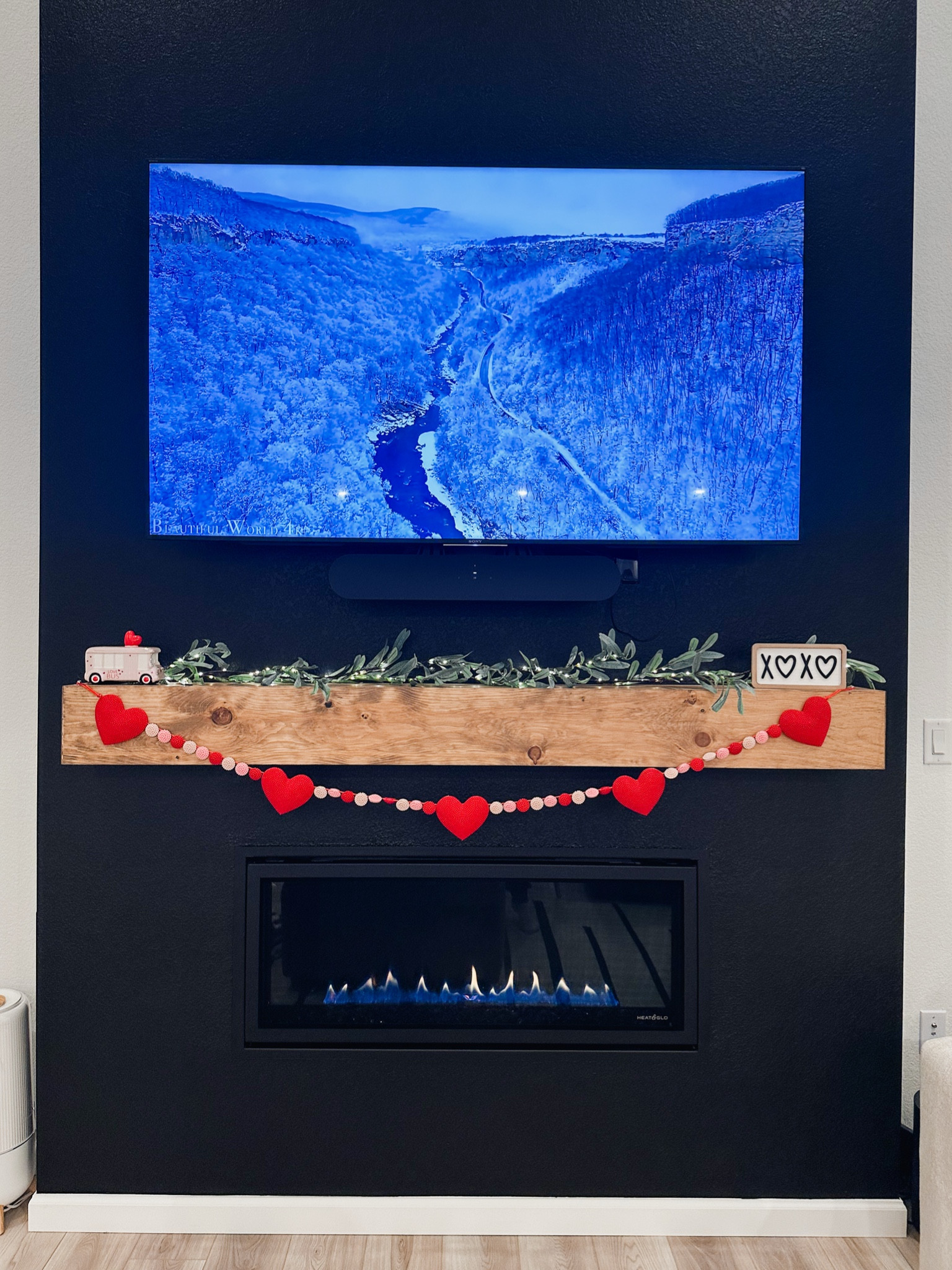 Valentine garland, fireplace decor, fireplace mantel 

#LTKStyleTip #LTKHome #LTKSeasonal