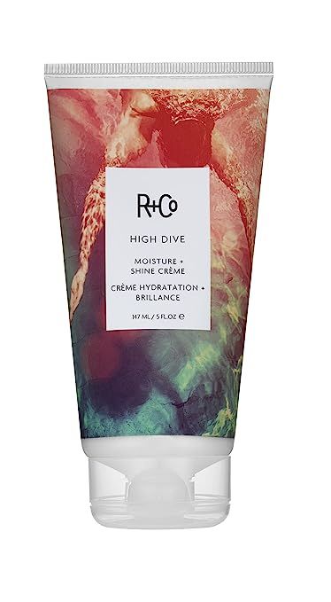 R+Co High Dive Moisture and Shine Crème, Moisturizes, Softens and Eliminates Frizz, 5 Fl Oz | Amazon (US)