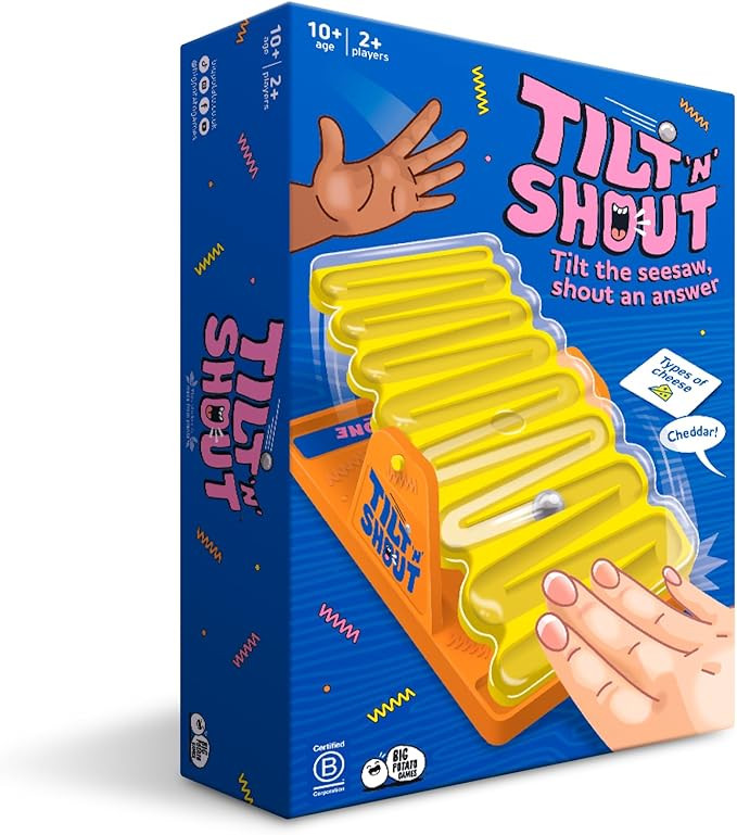 Big Potato Tilt 'n' Shout: A Speedy Family Board Game for Adults and Kids | Best New Board Games ... | Amazon (US)