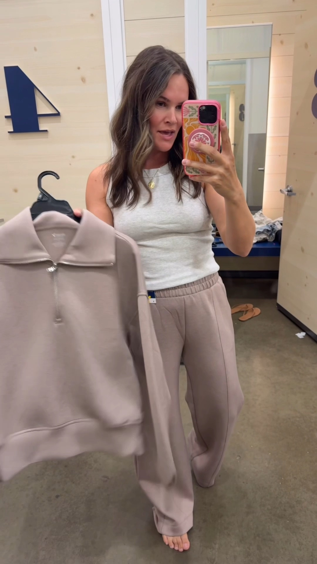 I buy a new color in these pants every year and this set is currently 50% off at Old Navy! It seriously feels so good. I get so much wear out of this.

#LTKSaleAlert #LTKootd #LTKselfcare