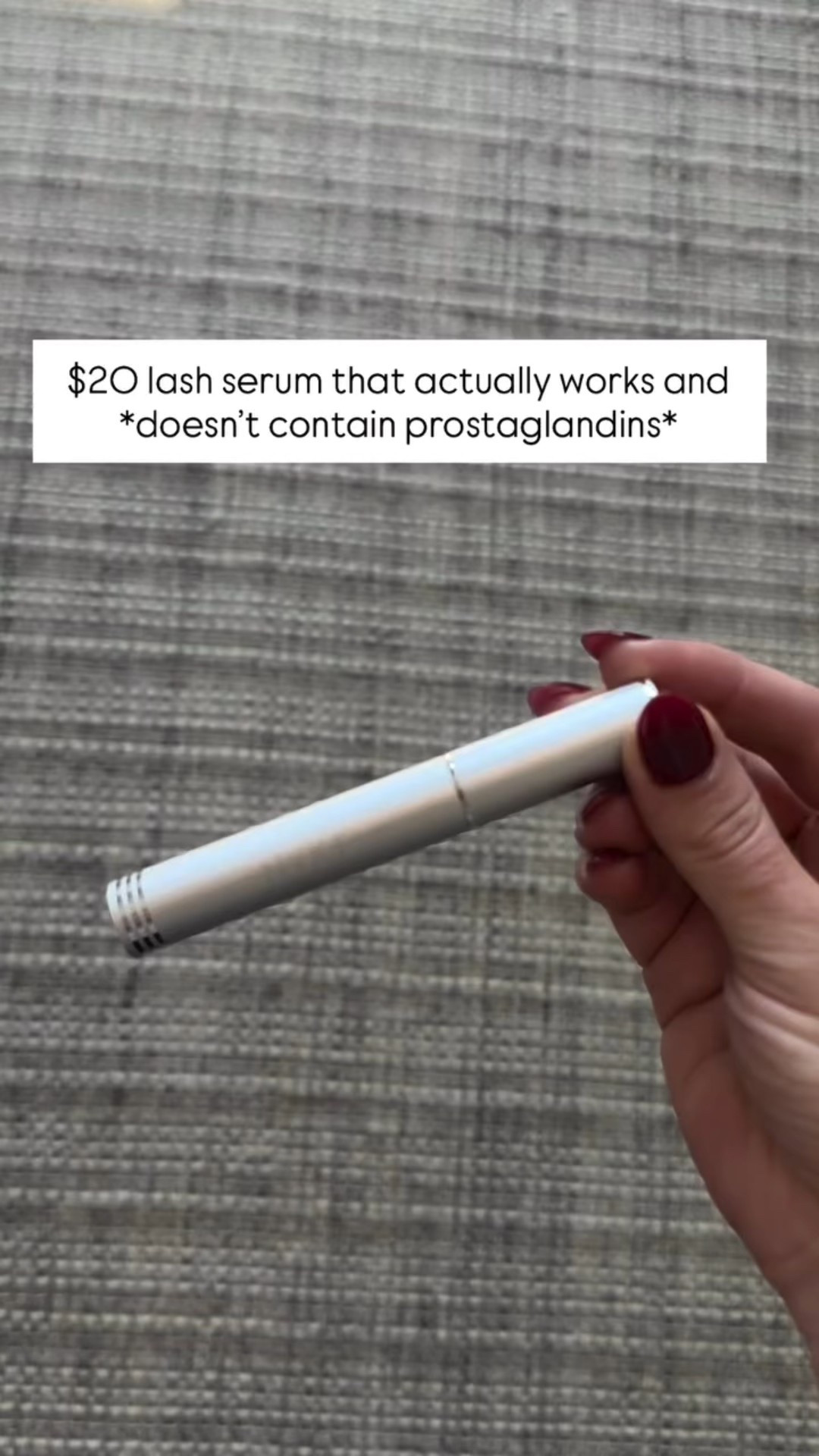 Affordable lash serum that actually works!