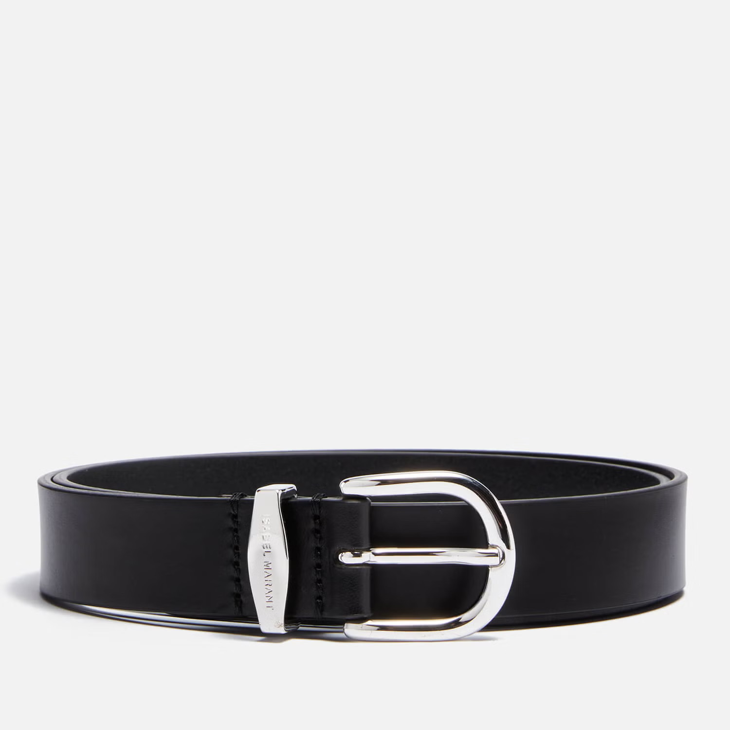 Isabel Marant Zadd Buckle Leather Belt | Coggles (Global)
