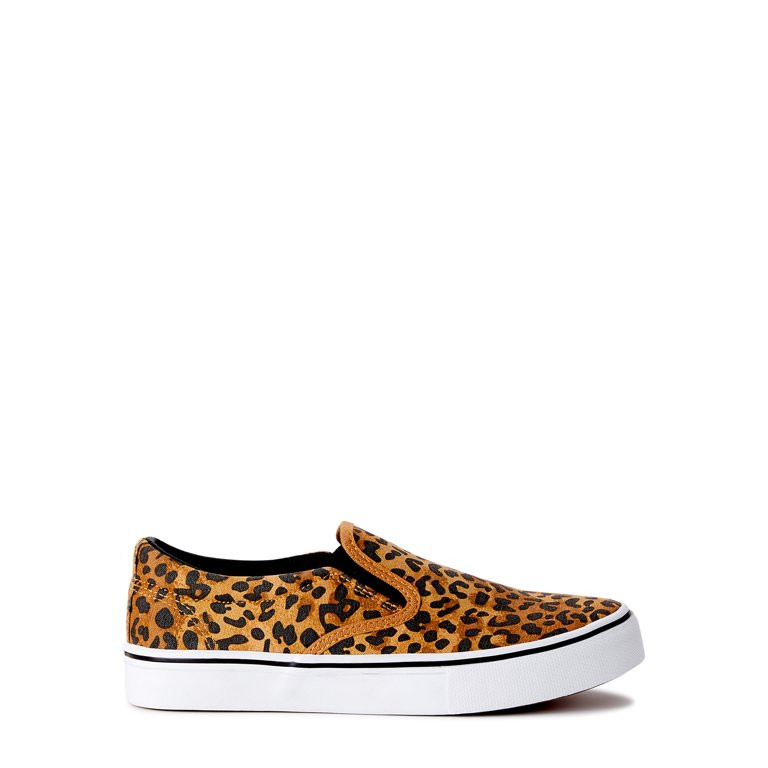 No Boundaries Women's Twin Gore Casual Slip On Shoes - Walmart.com | Walmart (US)