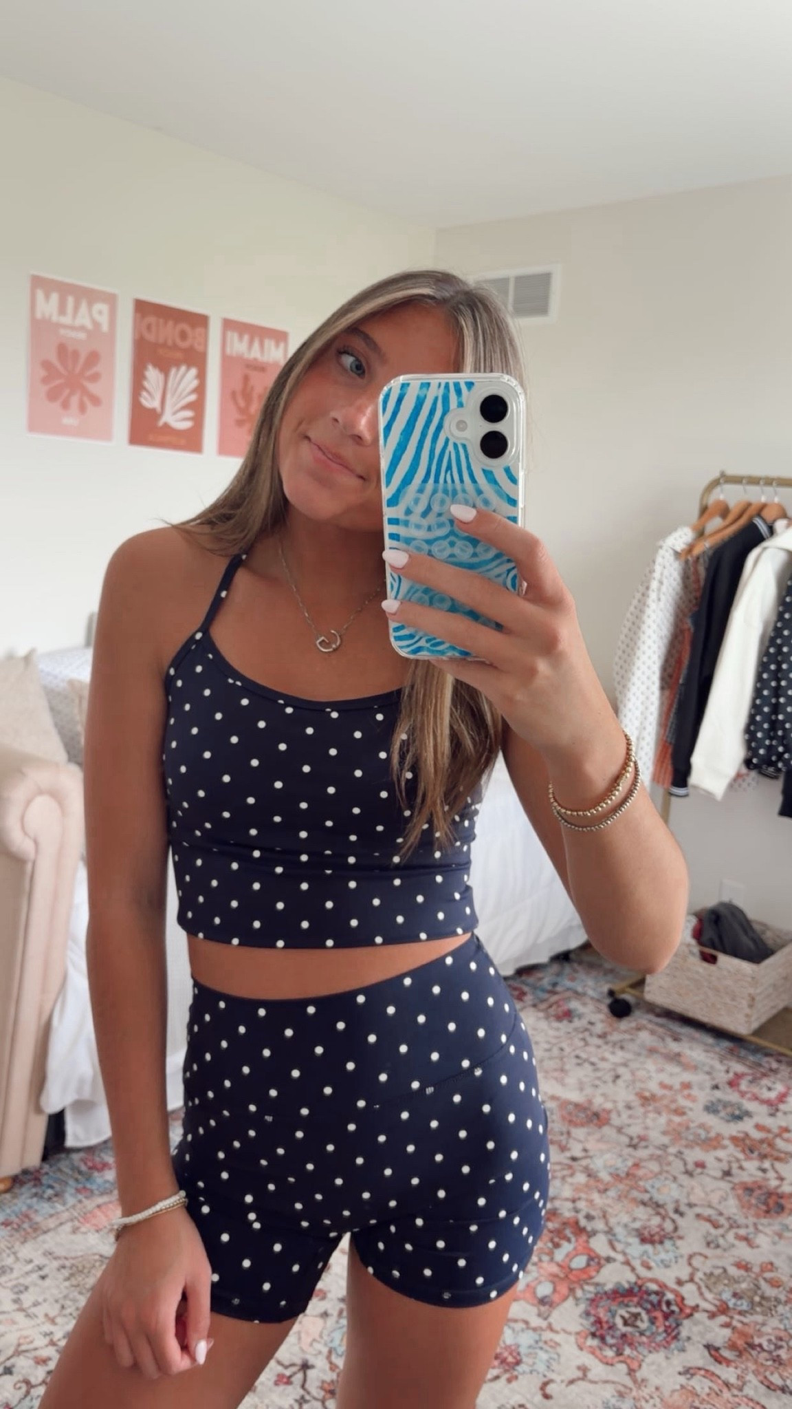 Prime Day deal on one of my favorite workout sets. This navy polka dot set comes with a matching tank top and biker shorts, and it is such a cute combination of comfort and style. I love that it comes in so many different colors and patterns, making it easy to find a version that fits your style. Perfect for workouts, walks, running errands, travel days, or just a cute casual athleisure look. Such a good Amazon activewear find at an affordable price, especially while it’s marked down for Prime Day.

#AmazonPrimeDay #PrimeDay #PrimeDayDeals #AmazonDeals #AmazonFinds #AmazonActivewear #AmazonWorkoutClothes #WorkoutSet #MatchingWorkoutSet #WorkoutOutfit #ActivewearSet #Athleisure #BikerShorts #WorkoutTank #TankTop #NavyOutfit #PolkaDot #PolkaDotOutfit #PolkaDotActivewear #ActivewearFinds #GymOutfit #GymStyle #WorkoutClothes #RunningOutfit #CasualActivewear #AmazonFashion #AmazonStyle #AmazonFavorites #PrimeDayFinds #AffordableActivewear #TrendingActivewear #LTKFinds #LTKFitness #LTKStyle 

 #LTKdayinmylife #LTKootd #LTKActive