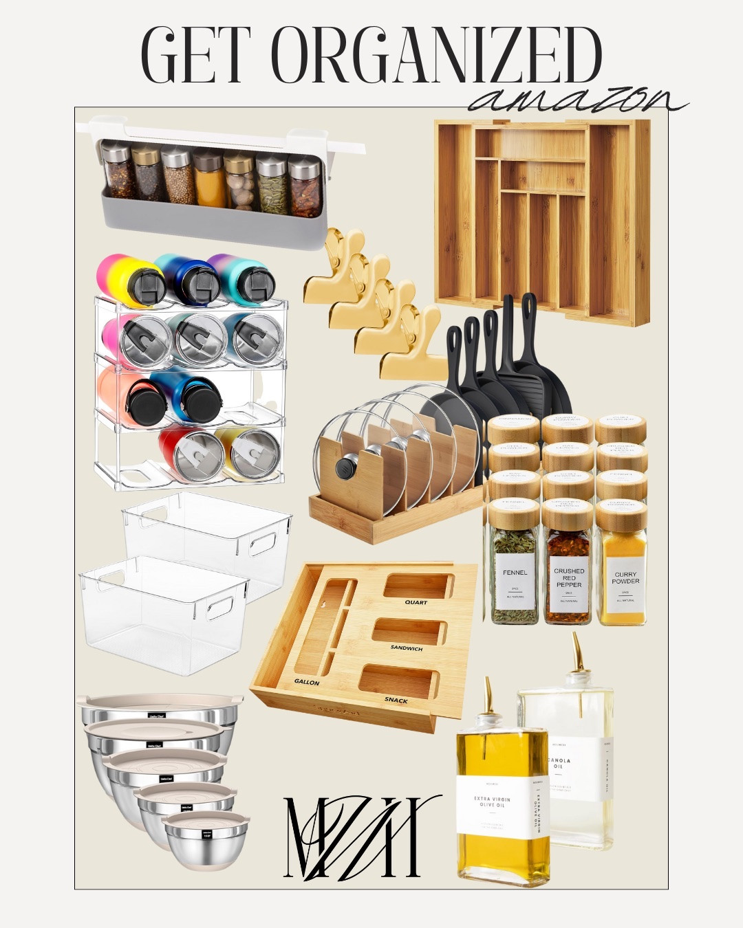 Maximize every inch of your kitchen with these clever Amazon storage solutions! 🍱 These must-have organizers make it easy to find what you need while keeping your counters and cabinets looking perfectly curated. 🧺

#LTKhome #kitchenstorage #amazonfinds #kitcheninspo #pantryorganization #organizedkitchen #amazonhome #ltkit

#LTKdayinmylife #LTKHome #LTKSaleAlert