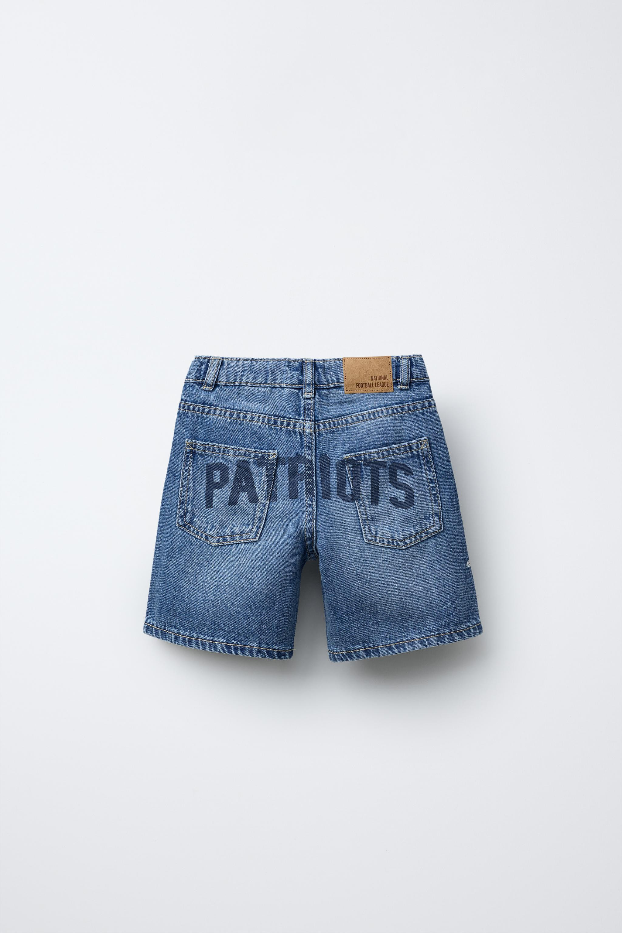 PATRIOTS © NFL DENIM SHORTS | Zara US