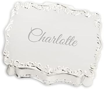 Cherished Moments Personalized Small Rectangle-Shaped Jewelry Keepsake Box with Custom Engraved N... | Amazon (US)