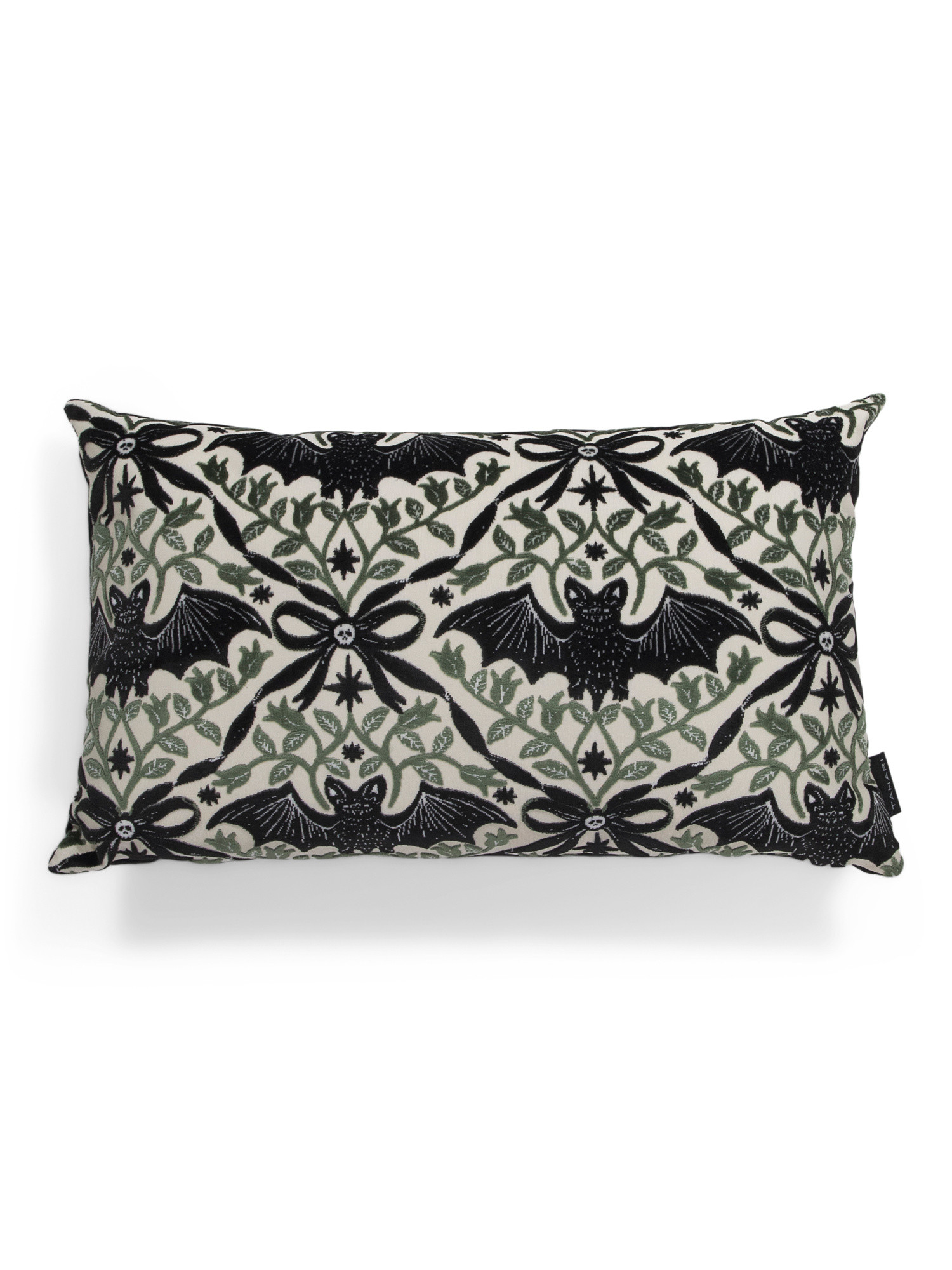 14x24 Creepy Couture Velvet Pillow | TJ Maxx