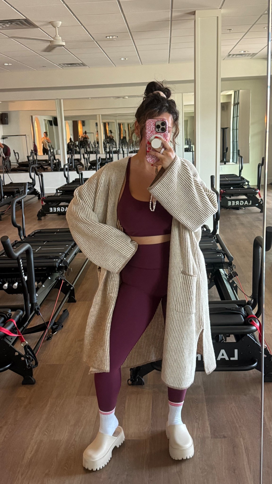 Lagree morning calls for my fav set to hold the girls in and make me feel confident!! @Spanx size large 🫶🏼 this is their on form fabric but love their booty boost as well!!

#LTKootd #LTKfitnessgoals #LTKValentine