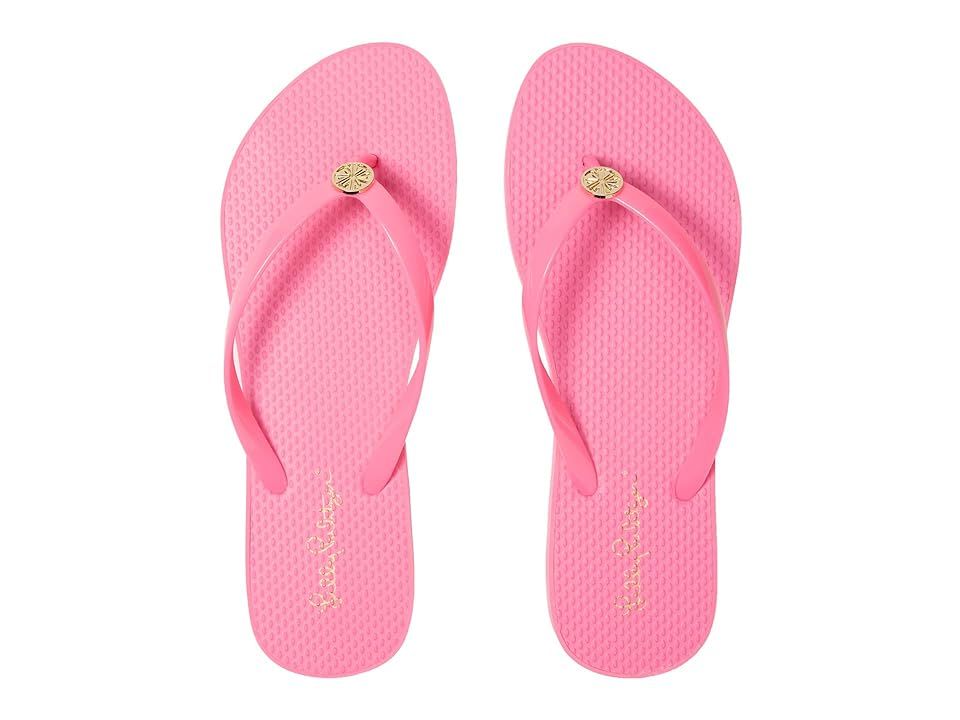 Lilly Pulitzer Pool Flip-Flop (Aura Pink) Women's Shoes | Zappos