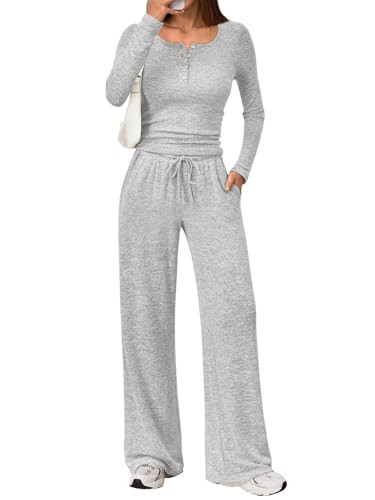 Trendy Queen Womens 2 Piece Outfits 2026 Fall Fashion Matching Lounge Sets | Amazon (US)