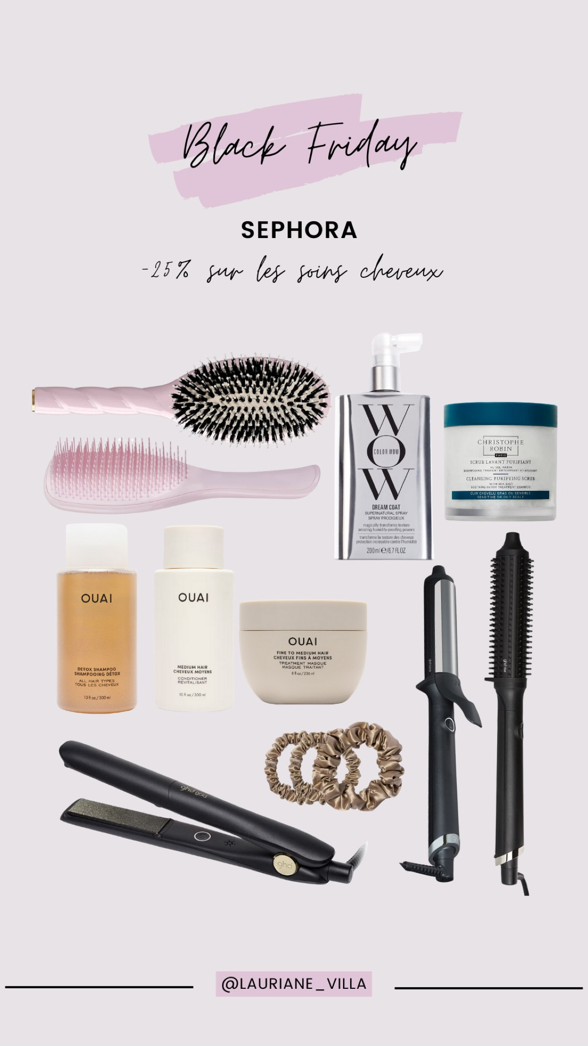BLACK FRIDAY 2024 SEPHORA -25% sur les soins cheveux 

#LTKbeauty #LTKCyberWeek #LTKfrance