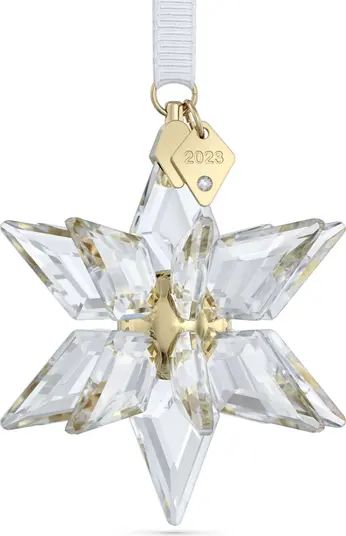 2023 Annual Edition 3D Crystal Star Ornament | Nordstrom