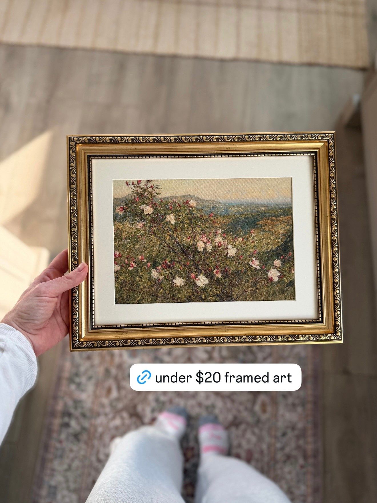 Pretty art from Amazon! Under $20 for the art and frame 😍

#LTKHome