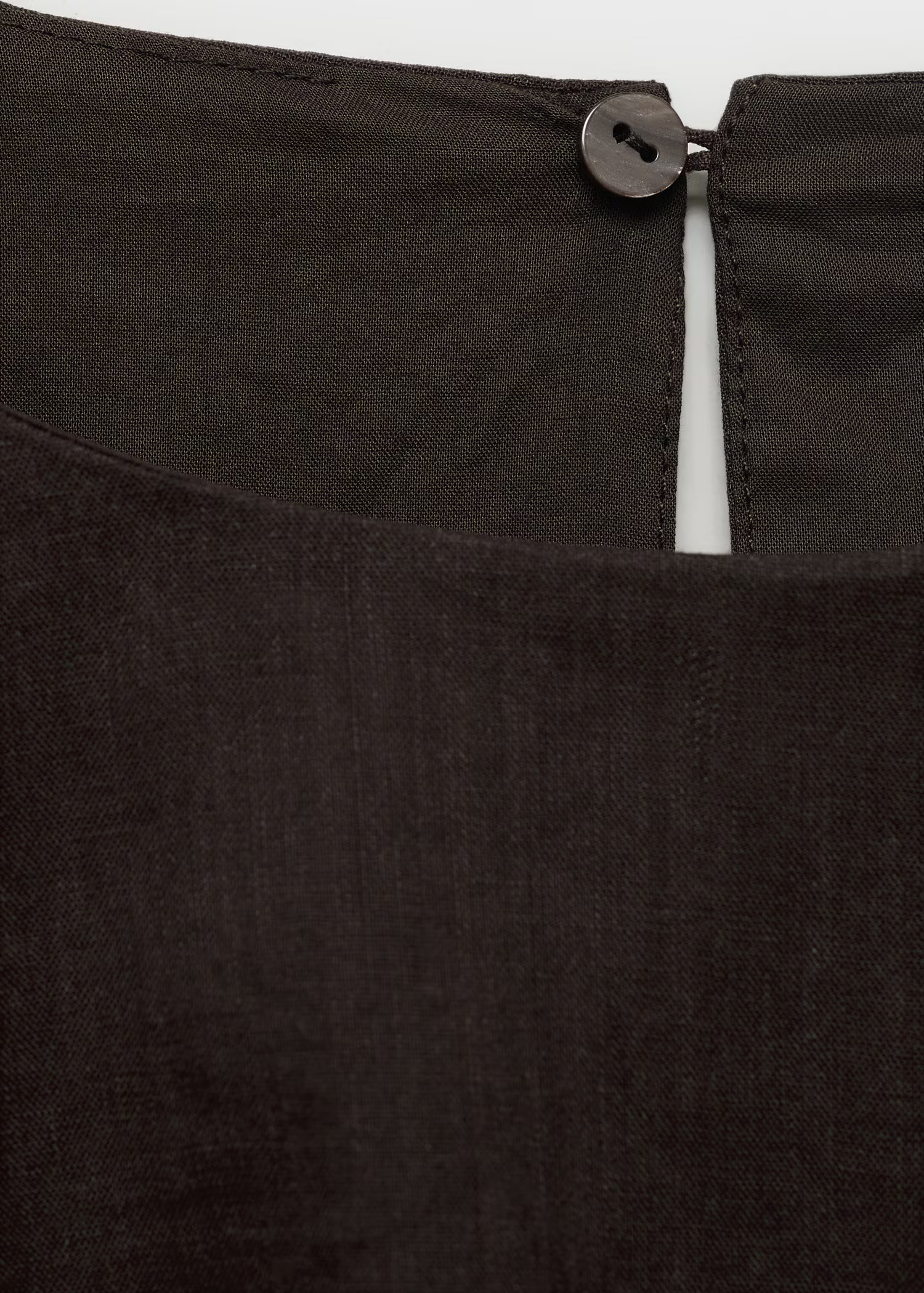 Ramie cropped balloon blouse - Women | MANGO United Kingdom | MANGO (UK)