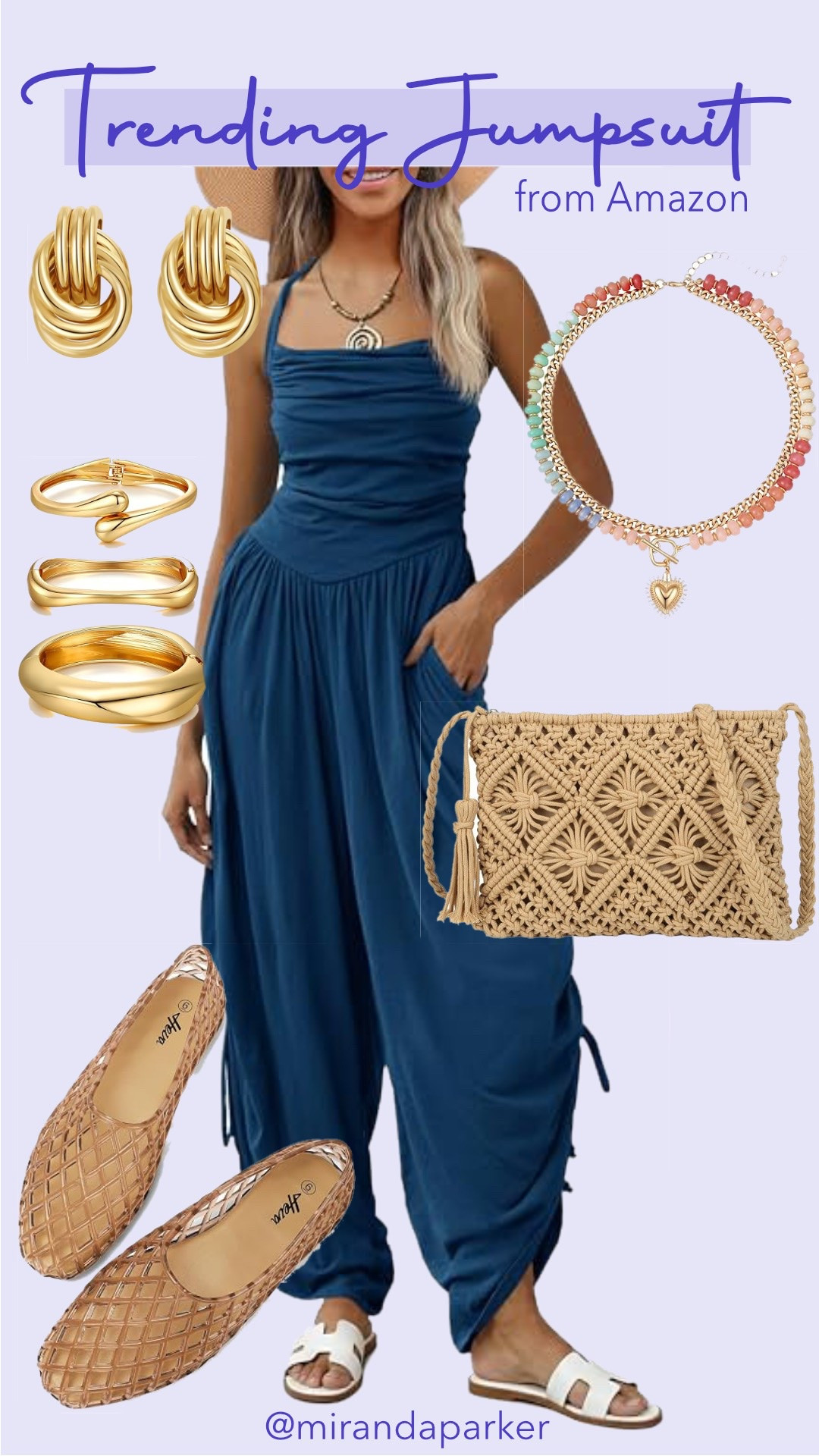 Accessorizing this trending jumpsuit!

#LTKSeasonal