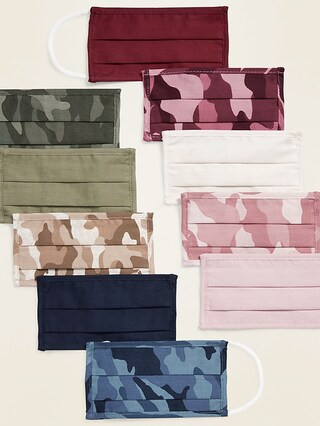 Variety 10-Pack of Triple-Layer Cloth Face Masks for Kids | Old Navy (CA)