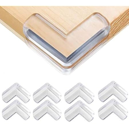 Baby Proofing Corner Protector Guards - Table Edge Baby Proof Corners - Soft&Transparent Child Proof | Amazon (US)