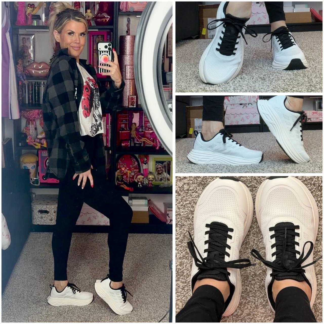These sneakers are perfect for everyday wear! #shoes #comfortableshoes #workoutshoes #dreampairs #collab 

 #LTKCyberWeek #LTKGiftGuide #LTKSaleAlert