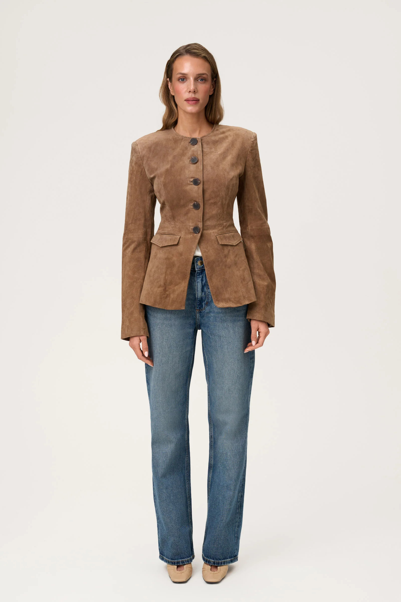 Wesel Blazer in Camel - Shop now | ADOORE