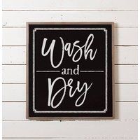 Lg,Wash and Dry SignLaundry Room Sign,Laundry Decor, Laundry Sign, Housewarming Gift, Fixer Upper Sign, Magnolia Market Sign, Wash Dry Sign | Etsy (US)