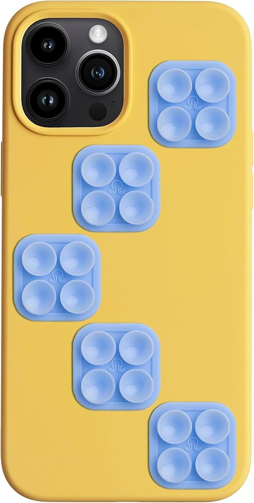 OCTOBUDDY Mini || Silicone Suction Phone Case Adhesive Mount || Compatible with iPhone and Androi... | Amazon (US)