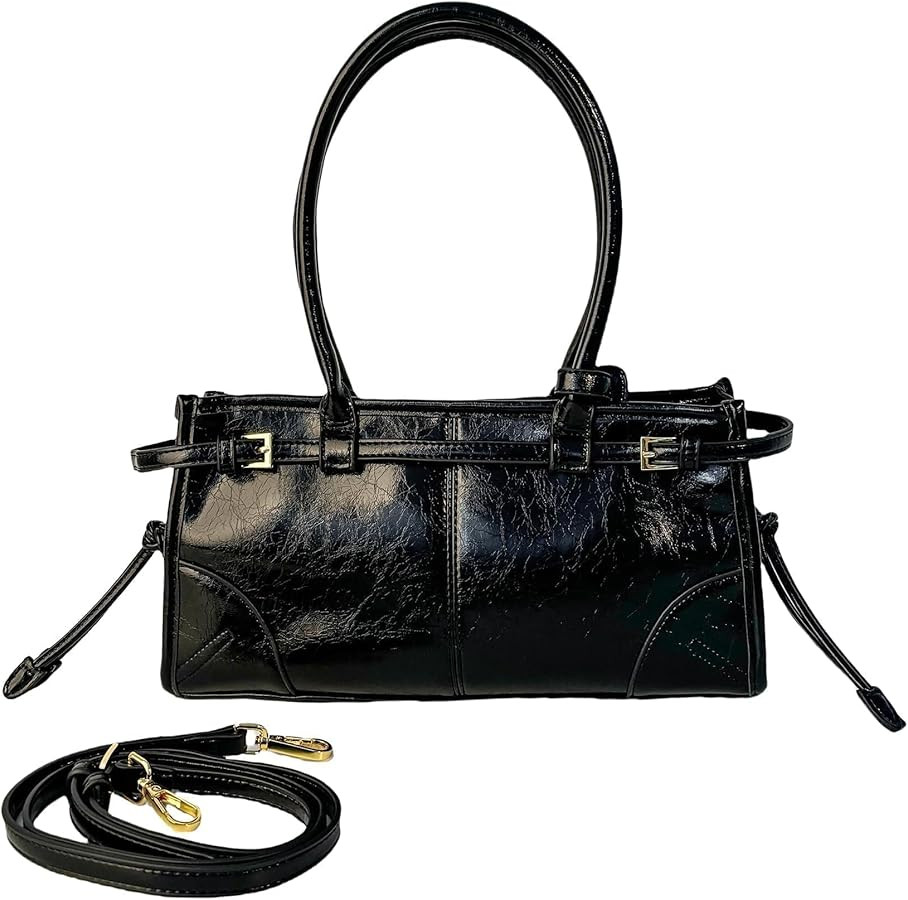 Eiyye Shoulder Bag for Women East West Handbags Faux Leather City Bag | Amazon (CA)