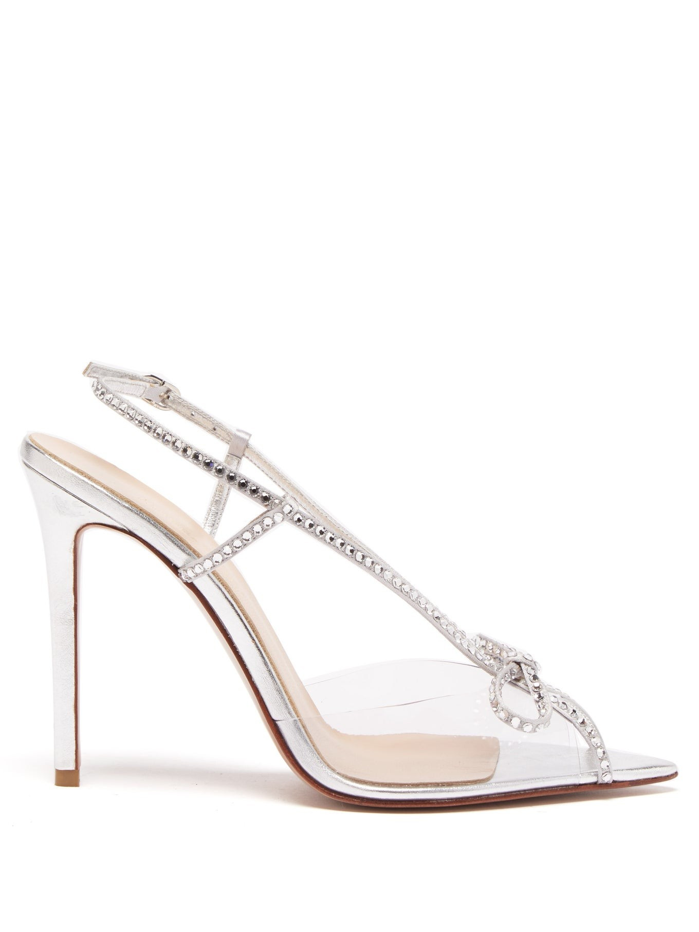 Kay crystal and PVC sandals | Andrea Wazen | Matches (US)